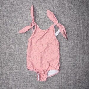 Minnow 2T VGUC floral swim suit